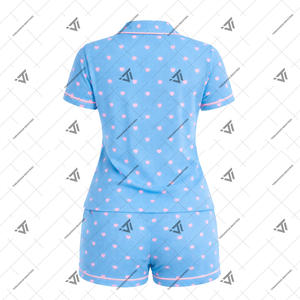 Ropa Personalizada de la Hermandad Griega Jack and Jill of America Inc., Conjunto de 2 Piezas Sublimado, Camiseta para Dormir con Pantalones Cortos |   Artículos Griegos - Product Image 2