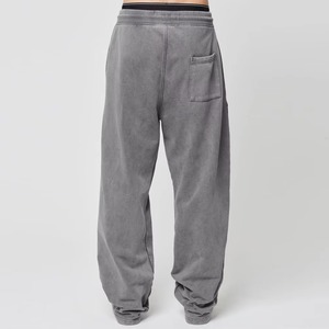 Winter Custom Logo Heavyweight Cotton 3D Design Printed Vintage Acid Wash & Sun Faded Sweatpants Unisex <b>Oversized</b> Women <b>Joggers</b> - Product Image 2