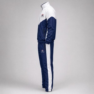Survêtement coupe-vent pour homme, veste et pantalon de sport personnalisés, conçus pour les entraînements en salle, les activités de plein air et les vêtements de sport quotidiens - Product Image 2