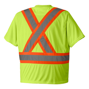 Most popular Private label Safety T <b>shirts</b> <b>Shirt</b> Short Sleeve Hi Vis Workwear Quick Dry Construction Work Wear Safety T <b>Shirt</b> - Product Image 2