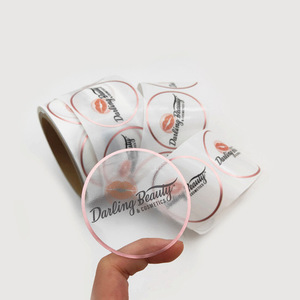 Etiqueta Adhesiva Impermeable con Logotipo Personalizado, Etiquetas de Seguridad Transparentes Doradas y <span class=keywords><strong>Plateadas</strong></span> - Product Image 2