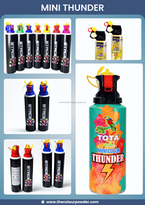 Mini Thunder Mini Color Blaster - Lanzador de Colores Portátil y Ligero para el Año Nuevo Chino, Regreso a Clases y Festivales de Halloween - Product Image 2