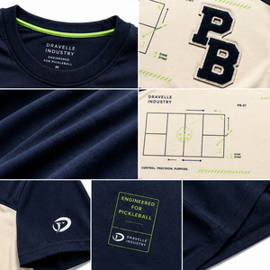Camiseta Deportiva de Pickleball Personalizada al por Mayor para Hombre OEM |   Camiseta Deportiva Personalizada de Secado Rápido para Jugadores de Pickleball - Product Image 5