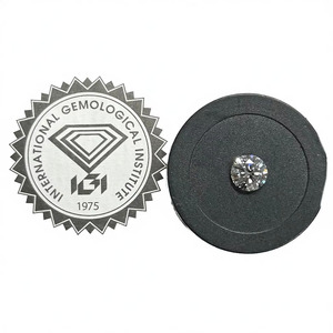 Diamant de laboratoire CVD blanc 1 carat, taille brillant excellente, pureté VVS2, certifié IGI, pour la fabrication de bijoux - Product Image 3