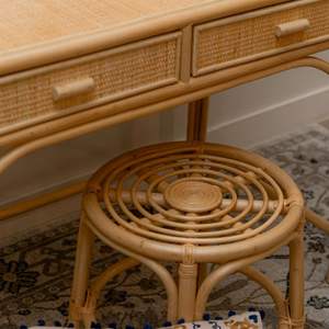 Escritorio de Maquillaje de Ratán Natural al por Mayor, Grandes Cantidades, Directo de Fábrica en Vietnam, Se Acepta OEM y ODM - Product Image 3