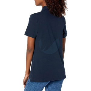 Camiseta de Manga Corta para Mujer de Alta Calidad, Personalizada, Estampada, Estilo Casual, Cuello Redondo, Algodón y Poliéster, Transpirable, Sencilla - Product Image 2