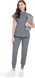 Uniforme de Enfermera para Mujer, Estilo Moderno, Ropa de Trabajo Médica, Ligera, Cómoda y Transpirable, para Personal de Clínica - Product Image 2