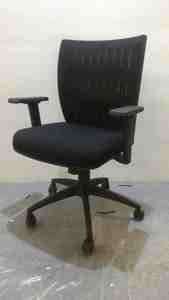 Mid back Swivel Extendable Executive Mesh <b>Office</b> <b>Chair</b> with Adjustable Lumbar Support and Height Adjustable Armrest - Product Image 4