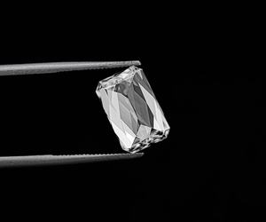 Diamant de laboratoire de 2,50 carats, taille antique, diamant créé en laboratoire, diamant Ashoka à taille croisée pour bagues de fiançailles, diamant blanc CVD-HPHT - Product Image 2