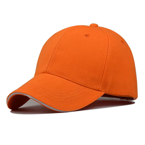 Wholesale Hot Sale Custom Logo Embroidery Print Blank <b>Plain</b> Curved Solid Gorras Sandwich Brim <b>Baseball</b> <b>Cap</b> for Men Women - Product Image 2