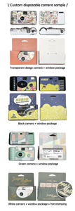 Cámara de Fotos Desechable Personalizada de Plástico de 35 mm, de un Solo Uso, con Batería AA, Enfoque Fijo, Linterna, Regalos Promocionales para Bodas, Color Menta - Product Image 5
