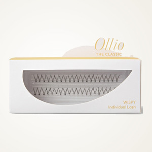 Pestañas individuales Ollio Olrio The Classic Individual Lashes Single Pack - Extensiones de pestañas Wispy de 9 mm - Product Image 5
