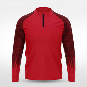 Chaqueta Deportiva Ligera con Cierre de Cremallera, Diseño de Parches, para Hombre, de Poliéster/Algodón, para Deportes al Aire Libre, Entrenamiento, Casual y Moda - Product Image 3