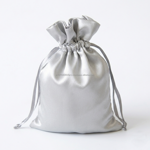 Custom Satin Dust Bags with Logo for Handbags Clothing Packaging Reusable <b>Drawstring</b> Storage Gift <b>Pouches</b> Satin Bags 18*16 inch - Product Image 5