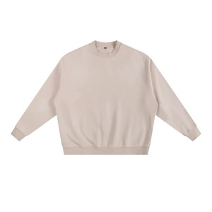 เสื้อสเวตเชิ้ตคอกลมสีชมพูทรงโอเวอร์ไซส์แบบยูนิเซ็กซ์  ถักนิตติ้ง สีพื้น ทรงปกติ แขนยาว สวมใส่สบายๆ สำหรับฤดูใบไม้ร่วง เนื้อผ้านุ่ม - Product Image 4