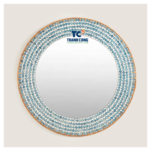 ผู้ส่งออกที่เชื่อถือได้ กระจกมุก กระจกพกพาขนาดพกพา ดีไซน์หรูหรา ผลิตจากเวียดนาม - Product Image 1