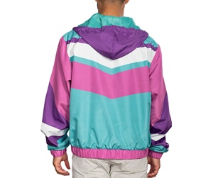 Chaqueta Impermeable Vintage para Hombre, Fabricada por el Fabricante Original, con Características Deportivas Personalizadas, Chaqueta de Nailon con Bloques de Color para Hombre - Product Image 2