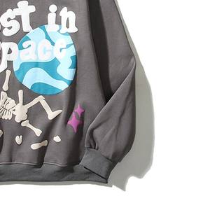 Vente directe d'usine, sweats à capuche en coton 100% avec impression puff, nouvelle arrivée, vêtements d'extérieur d'hiver, couleur personnalisée à capuche - Product Image 4