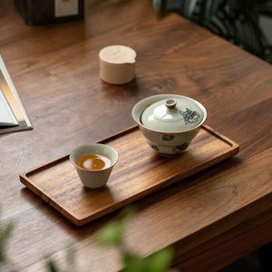 Bandeja de Madera Artesanal Rústica Rectangular para Servir Comida y Desayuno, Suministro Global de Exportación al por Mayor - Product Image 2