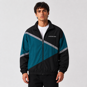 Premium Mens <b>Windbreaker</b> Jacket Winter Allseason Training Travel <b>Camping</b> Commuter Urban Modern Classic Oversized Regular Slimfit - Product Image 1