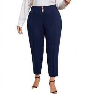Leggings de Cintura Alta para Mujer, de Spandex y Nailon, Antibacterianos, Ropa Deportiva Informal, Moda Europea y Americana para Principios de Otoño e Invierno - Product Image 2