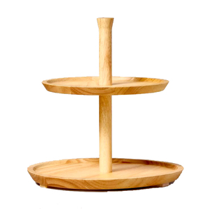 ชั้นวางเค้กไม้ดีไซน์ทันสมัยสำหรับเค้ก ขนมอบ คัพเค้ก และของหวาน - Product Image 1