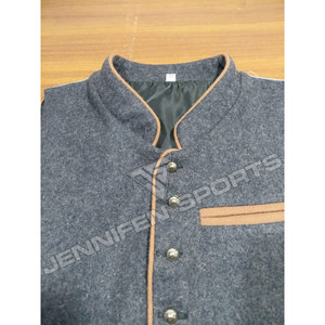 Gilet traditionnel hongrois pour homme 2026 – Qualité supérieure, style allemand Trachten, pour l'Oktoberfest, réversible, respirant, en laine – Vente en gros - Product Image 2