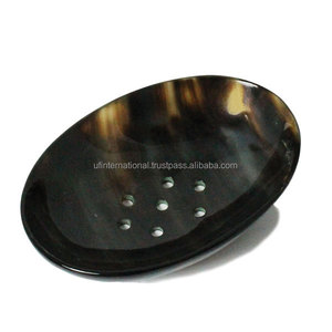 Soporte de jabón de cuerno uffalo, jabonera de cuerno de vaca, precio bajo - Product Image 6