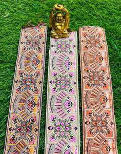 Wholesale Elegant Jacquard Lace Fabric Floral Design for Saree and Wedding Gown Decoration Designer Textile Supply Factory - Product Image 1
