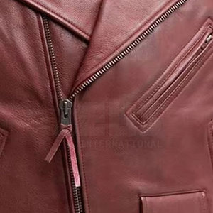 Chaleco de Cuero sin Mangas para Hombre 2026, Color Personalizado, Chaleco de Cuero de Alta Calidad con Logotipo Personalizado para Hombre - Product Image 5