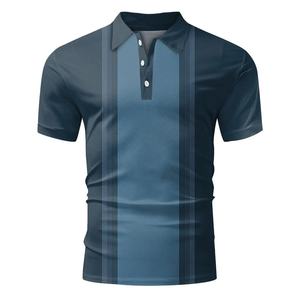 Camisas de Manga Corta para Hombre, Tallas Grandes, de Lona Sólida, Transpirables, Cómodas, al por Mayor - Product Image 5
