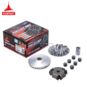 Kamthai động cơ xe máy lắp ráp ổ đĩa phía trước ổ đĩa ly hợp variator Xe tay ga <span class=keywords><strong>150cc</strong></span> ròng rọc Assy cho Honda K44 Beat ESP xe máy - Product Image 1