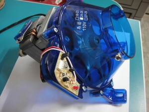 Motor dispensador de fichas Blue Coin Hopper 110V/220V fabricado en Taiwán para accesorio de máquina de juegos arcade, con cable de alimentación estadounidense - Product Image 3