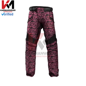 Pantalon de paintball professionnel en gros, coupe ajustée conique, avec poches zippées sécurisées, équipement personnalisable avec logo - Product Image 2