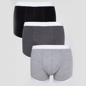 <b>Men</b> Breathable Polyester Sports Boxer Shorts Gym Fitness Underwear OEM Supplier Custom Wholesale <b>Trunks</b> - Product Image 3