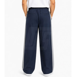 Modern Baggy <b>Trousers</b> <b>For</b> <b>Men</b> Relaxed Oversized Fit <b>Wide</b> <b>Leg</b> Style Adjustable Drawstring Waist Casual Soft Pants Wholesale - Product Image 6