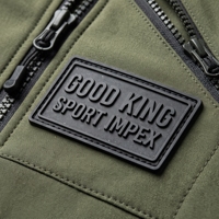 Veste Softshell Loden Avocado Myrtle avec empiècements latéraux en élastomère TPR pour Bushcraft, Overland, Équitation, Campagne et Agriculteurs
