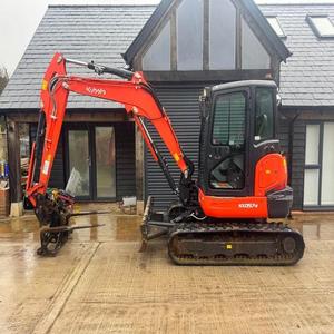 รถขุดขนาดเล็ก Kubota KX057-5 เครื่องจักรเคลื่อนย้ายดิน จัดส่งรวดเร็ว คุณภาพพรีเมียม - Product Image 2