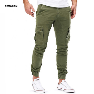 Pantalones Cargo Casuales de Lona 100% Algodón, Ligeros, de Tiro Medio y Transpirables - Product Image 3