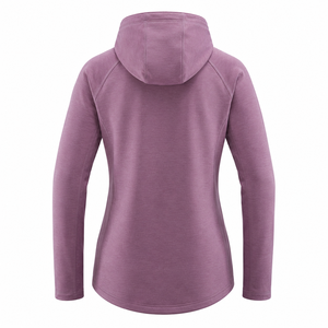 Chaqueta con capucha y cremallera completa para mujer, ligera, de softshell, para deportes al aire libre y running. - Product Image 3