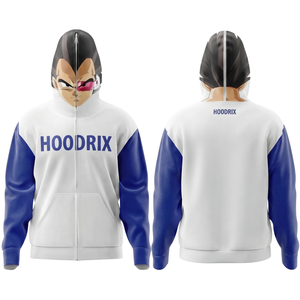 Sudadera con capucha personalizada de forro polar grueso con cremallera completa, chaqueta de streetwear para sublimación al por mayor, fabricante de alta calidad, OEM ODM para equipos - Product Image 1