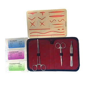 Kit de Práctica de Sutura para Estudiantes, Incluye Almohadilla de Silicona Grande y Pre-cortada para Entrenamiento de Sutura Médica - Product Image 1