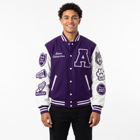 Veste de sport d'hiver pour homme sur mesure, taille plus, imperméable et respirante, 100% laine, qualité supérieure, broderie d'équipe, 2024