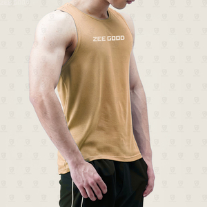 Camiseta Deportiva Personalizada de Secado Rápido, Tejida en Poliéster/Algodón, Transpirable y Ecológica, para Ciclismo y Running, Chaleco Deportivo para Hombre - Product Image 1