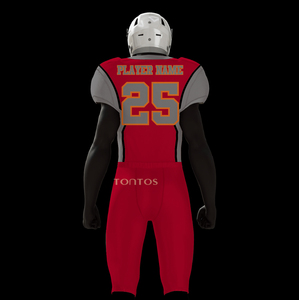 American Flag Compression Football Uniform <b>Sets</b> for Adult Men Breathable Short Sleeve 3D Printed Quick Dry Moisture-Wicking - Product Image 4