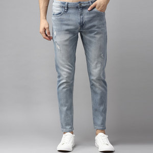 Jeans en denim slim pour hommes, pantalons décontractés pour hommes, vêtements de loisirs pour hommes, fabrication sur mesure, vente en gros printemps-automne - Product Image 1