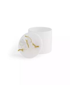 Mariposa Ginkgo Oro Extra Pequeño Porcelana Bote | Michael Aram - Product Image 2