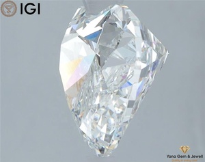 Diamant CVD de laboratoire en forme de cœur lumineux de 4,01 carats, couleur F, clarté VVS2, avec certificat IGI pour créer un pendentif d'amour - Product Image 3