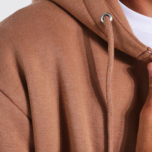 Sweat-shirts pour hommes 100% coton, impression 3D en relief, fermeture éclair intégrale, couvre-visage, techniques de broderie graphique, logo personnalisé pour l'hiver - Product Image 5