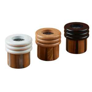 Porte-encens en bois et résine de haute qualité, fabuleux brûleur d'encens écologique, usage religieux, brûleur d'encens rond Bakhoor - Product Image 2